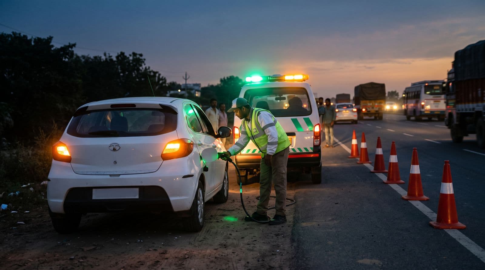 AmpQuick EV charging service