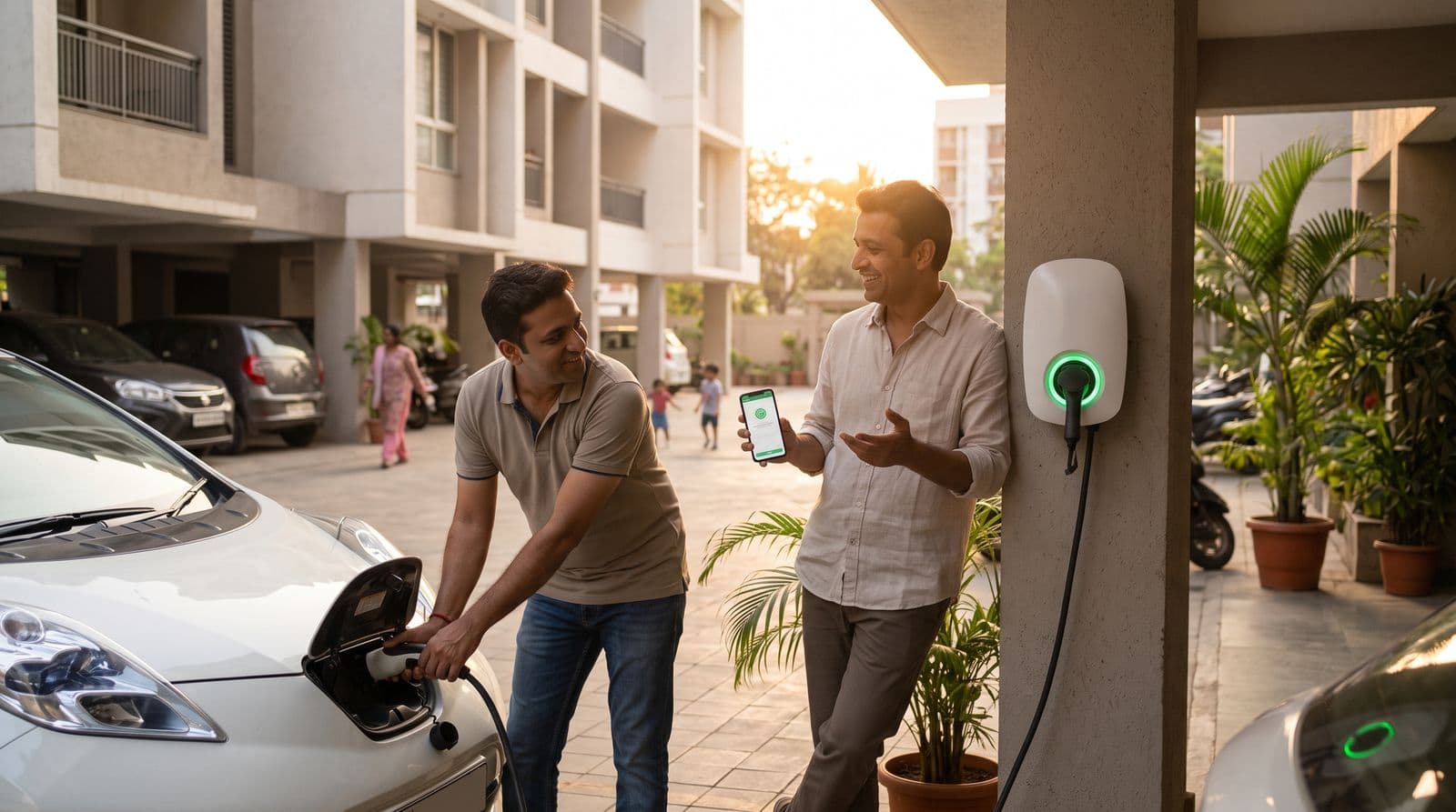 AmpShare EV charging service